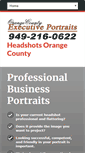 Mobile Screenshot of headshotsorangecounty.com